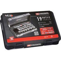 Facom S.161-2P6PB Ratchet and Socket Set 1/2 Inch