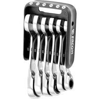 Facom 467BS 6 Piece Short Reversible Ratchet Spanner Set