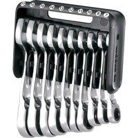 Facom 467BS 10 Piece Short Reversible Ratchet Spanner Set