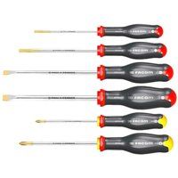 Facom Protwist 6 Piece Slotted and Phillips Screwdriver Set