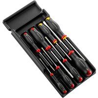 Facom MOD.AT1 Module of 8 PROTWIST Screwdrivers in Thermoformed Tray – 985g