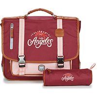 Ooban's  FUNNY LOS ANGELES CARTABLE 38 CM  girls's Briefcase in Pink