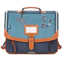 Tann's  TANN'S X CYRILLUS CLEMENT CARTABLE 38CM  boys's Briefcase in Blue
