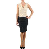 La City  JUPE BIMAT  women's Skirt in Black
