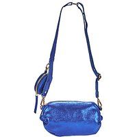 Petite Mendigote  BANANA  women's Shoulder Bag in Blue