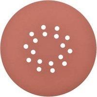 Essentials 240 Grit 18-Hole Punched Wood Sanding Discs 225mm 5 Pack (452VT)