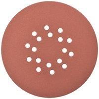 Essentials 80 Grit 18-Hole Punched Wood Sanding Discs 225mm 5 Pack (607JY)