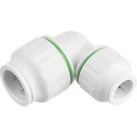 Flomasta Twistloc SPE6746M Plastic Push-Fit Reducing 90 Elbow 22mm x 15mm (984HY)