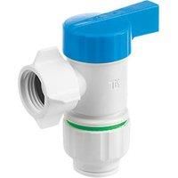 Flomasta Angled Service Tap Valve 15mm x 1/2" (970KR)