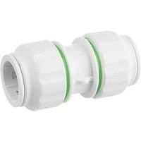 Flomasta Twistloc SPU6700M Plastic Push-Fit Equal Straight Coupler 28mm (143HY)