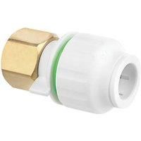 Twistloc SRSU6764BM Plastic Push-Fit Straight Tap Connector 15mm