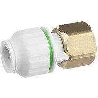Flomasta Bsp Female Taper Reducing Pipe Fitting Adaptor (Dia)15mm X "