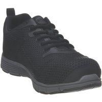 SITE Safety Work Warehouse Baseball Trainers Black Mens UK 7 Ultra Lightweight