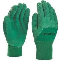 Verve Nylon Green Gardening gloves Large