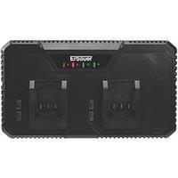 Erbauer EXT 18V Liion 2 port battery Charger