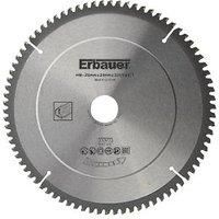Erbauer Aluminium TCT Saw Blade 250 x 30mm 80T (3406V)