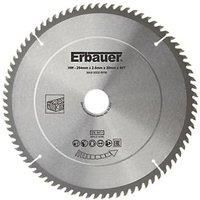 Erbauer Wood TCT Saw Blade 254 x 30mm 80T (3641V)