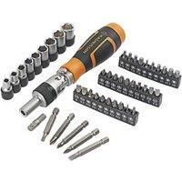 Magnusson 46 Piece Ratcheting screwdriver & bit Set