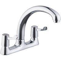 Galleny Chrome effect Kitchen Deck Tap - 167023