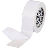 Diall White Carpet Tape (L)25m x (W)50mm