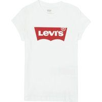 Levi's Kids Lvg Ss Batwing Tee T-Shirt Girls Red / White 12 Years