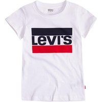 Levis  SPORTSWEAR LOGO TEE  girls's Children's T shirt in White