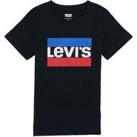 Levi/'s Kids Sportswear Logo Tee Boys, Black, 10 Years