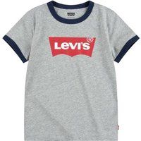 Levis  BATWING RINGER TEE  boys's Children's T shirt in Grey