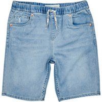 Levis  LVB SKINNY DOBBY SHORT  boys's Children's shorts in Blue
