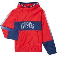 Levis  HALF ZIP ANORAK JACKET  boys's  in Black