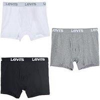 Levi'S Boys 3 Pack Boxer Briefs - White
