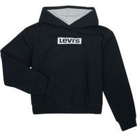 Levis  MEET   GREET HOODIE  girls's Children's Sweatshirt in Black
