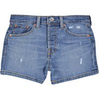 Levis  501 ORIGINAL SHORTS  girls's Children's shorts in Blue