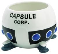 ABYSTYLE Dragon Ball Capsule Corp Spaceship 3D Shaped Ceramic Novelty Coffee & Tea Mug