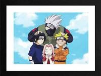 ABYstyle Naruto Photo Team 7 30 x 40cm Framed Collector Print
