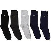 5 Pack Unisex High-Cut Cotton Pique Sock