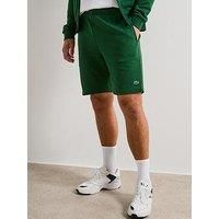 Lacoste Brushed Fleece Shorts- Green