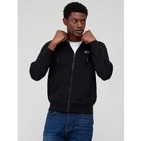 Lacoste Men/'s Sweatshirts, Black, 4 XL