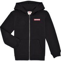 Levis  LVN BOXTAB FULL ZIP HOODIE  boys's Children's sweatshirt in Black