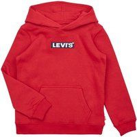 Levis  LVN BOXTAB PULLOVER HOODIE  boys's Children's sweatshirt in Red
