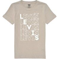 Levis  LEVI'S LOUD TEE  boys's Children's T shirt in Beige