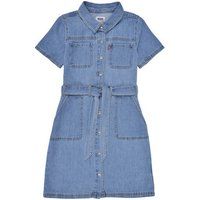 Levi'S Girls Denim Utility Dress - Blue