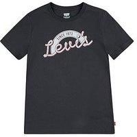 Levi'S Boys Howdy Short Sleeve T-Shirt - Black