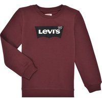 Levis  LVB BATWING CREW  boys's Children's sweatshirt in Bordeaux