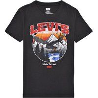 Levis  LVB SOAR LIKE AN EAGLE TEE  boys's Children's T shirt in Black