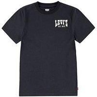 Levi'S Boys Valley View Short Sleeve T-Shirt - Black