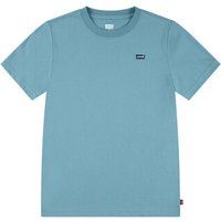 Levis  BATWING CHEST HIT  boys's Children's T shirt in Blue