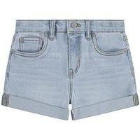 LEVI/'S Girl/'s DB-Denim Bottoms Shorts, Heat Wave, 8 Years