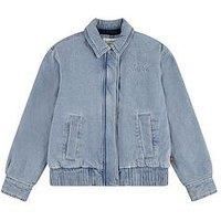 Levi'S Girls Retro Denim Trucker Jacket - Blue