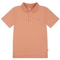 Levi'S Boys Short Sleeve Polo Shirt - Orange